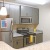 luxury kitchen with stainless steel appliances in Concord apartments
